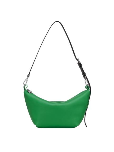 Longchamp Le Slouchy S Crossbody bag Green - Leather