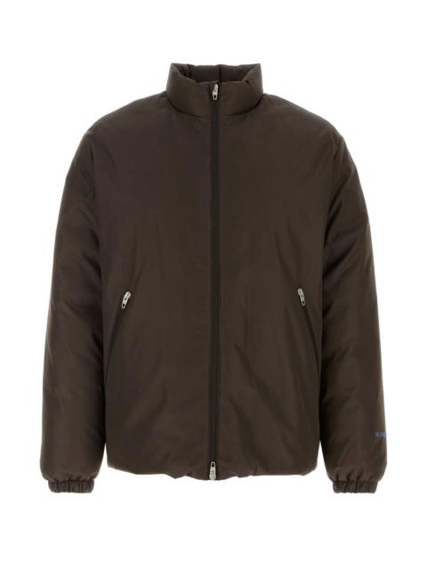 Jil Sander Jil Sander Men Chocolate Polyester Down Jacket