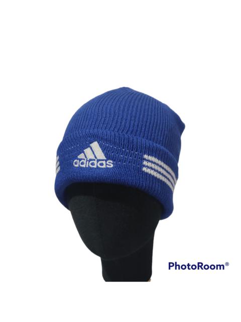 adidas Adidas Three Line Blue White Beanie Hat