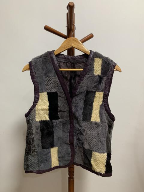 Other Designers Custom - Kapital Style Vest Fur Leather