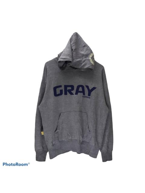 General Research Gray Snowboards Hoodie MFG Made in Japan