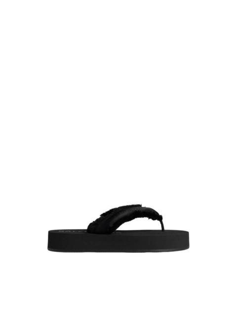 BALENCIAGA BALENCIAGA Jet Lag $850 Black Sandals New & Authentic (Women