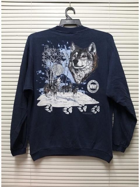 Other Designers VINTAGE NATIONAL WILDLIFE FEDERATION NWF PULLOVER SWEATSHIRT