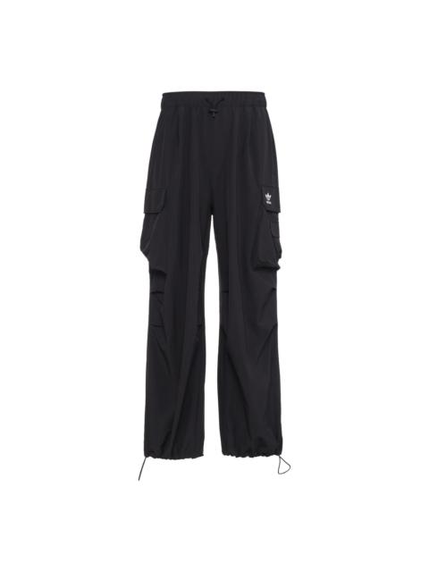 adidas adidas originals Logo Cargo Pants 'Black' IY9495