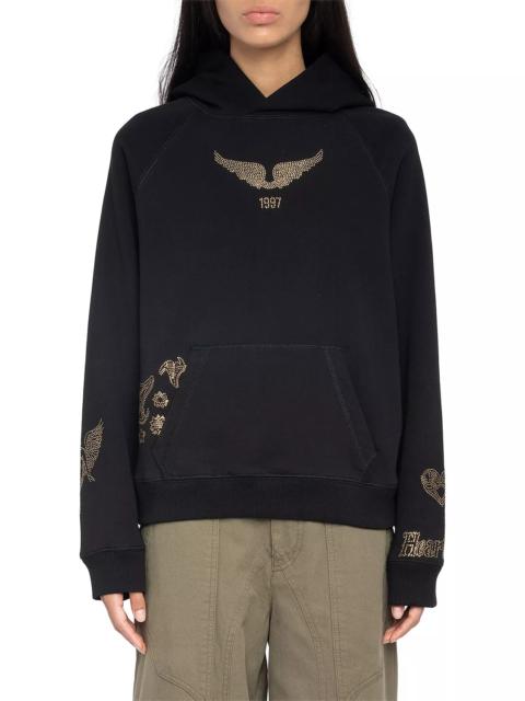 Zadig & Voltaire Georgy Embellished Hoodie
