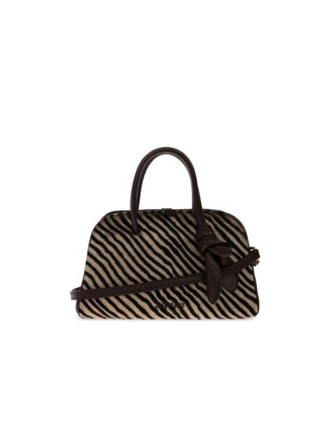 JACQUEMUS JACQUEMUS Petit Turismo Brown Top Handle Bag New & Authentic