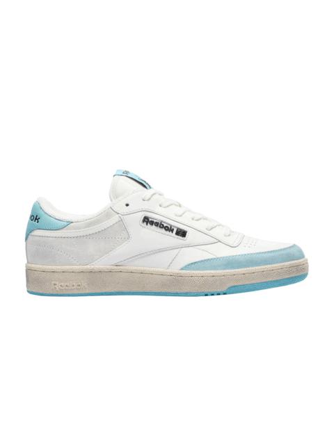 Reebok Club C 'White Light Blue Distressed'