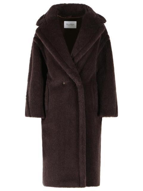 Max Mara Max Mara 'Tedgirl' Dark Brown Alpaca Blend Coat Women