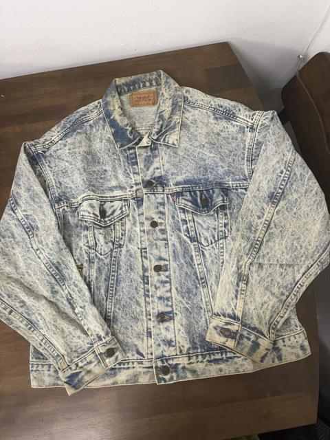 Levi's Vintage 97 Acid Wash Levi’s Type 3 trucker denim jacket