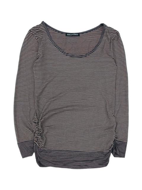 Other Designers 5351 POUR LES HOMMES STRIPED L/SLEEVE