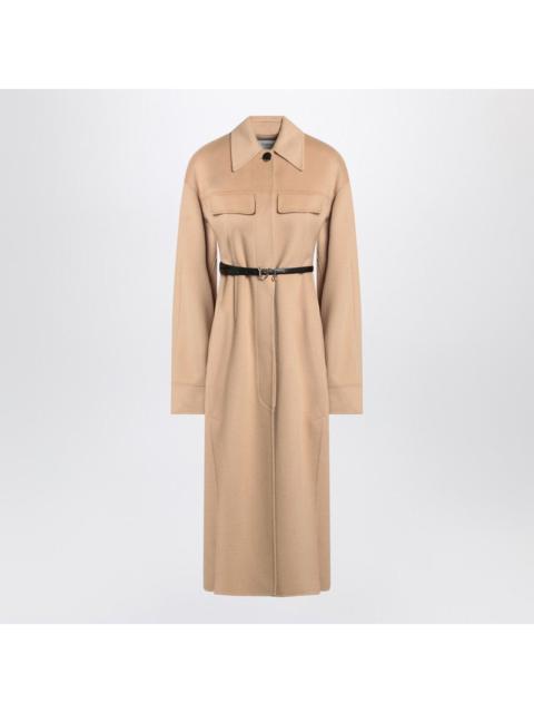 Sportmax Sportmax Camel-Coloured Wool Coat Women