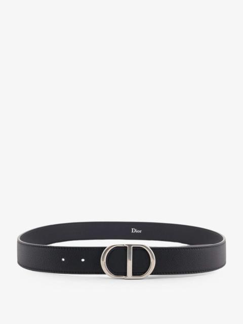 Dior Dior Men Cd Icon Leather Belt