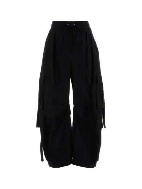 Dolce & Gabbana Dolce & Gabbana Women Black Cotton Blend Cargo Pant
