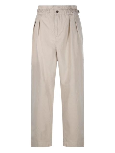 Isabel Marant Étoile Cotton and linen blend trousers