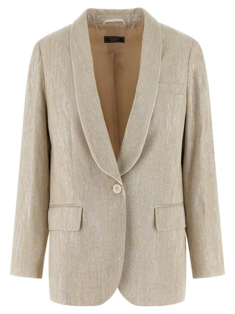 PESERICO Peserico Women Lamé Thread Blazer