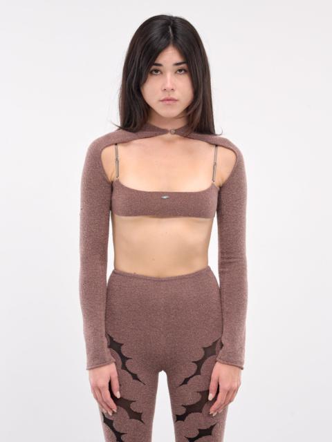 RUI Thorn Intarsia Knit Sleeves
