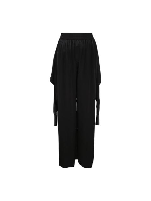 Alexander Wang Silk Charmeuse Pre-Styled Boxer Pants