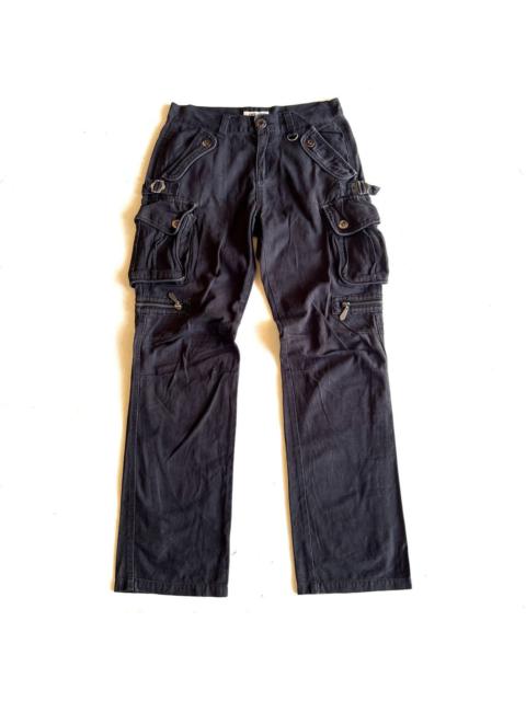 Other Designers If Six Was Nine - Lowbow black cargo pants