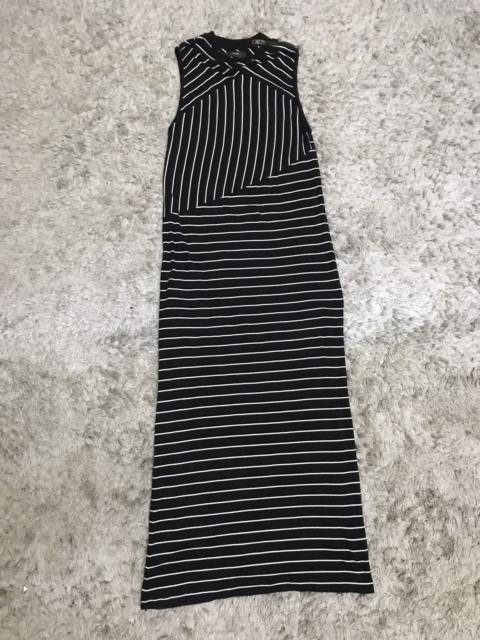 Diesel Womens Diesel Stripe Shoulder Zip Flex Maxi Dress