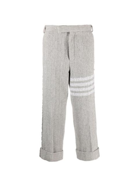 Thom Browne 4-Bar cotton tweed trousers