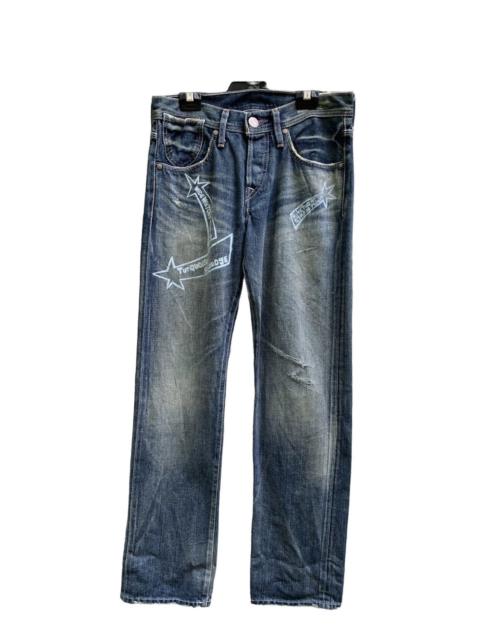 Other Designers Levi's × Vintage - Levis Red Tab Distressed selvedge denim pants
