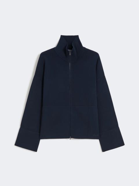 Max Mara Viscose crêpe yarn cardigan - ULTRAMARINE