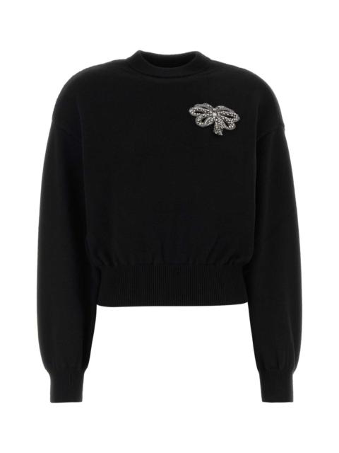 Givenchy Givenchy Women Black Wool Blend Sweater