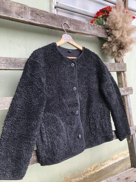 Other Designers Uniqlo - Uniqlo Sherpa FAUX FUR Button Down Jacket