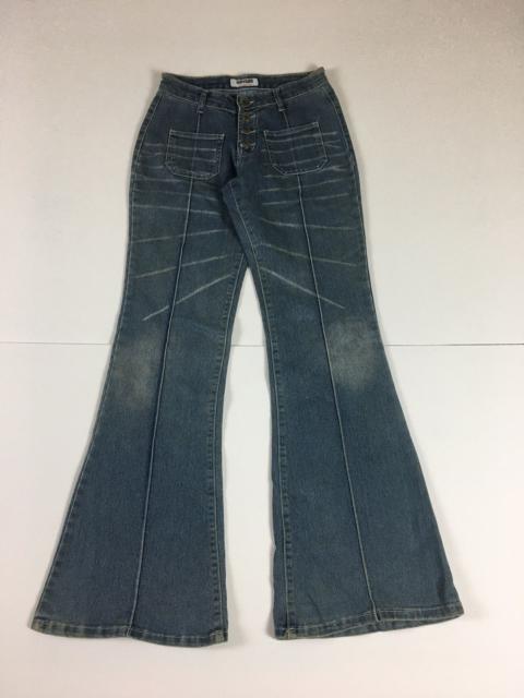 Archival Clothing - Vintage Haphazard Japanese Super Flare Jeans