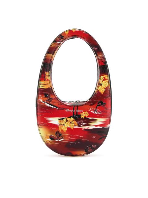 COPERNI Printed Synthetic Leather Disney X Coperni Mini Tropical Swipe Handbag