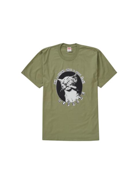Supreme Supreme Smoke Tee (SS23) Light Olive
