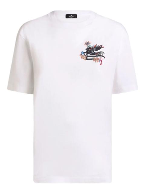 Etro Etro Women Pegasus Motif T-Shirt