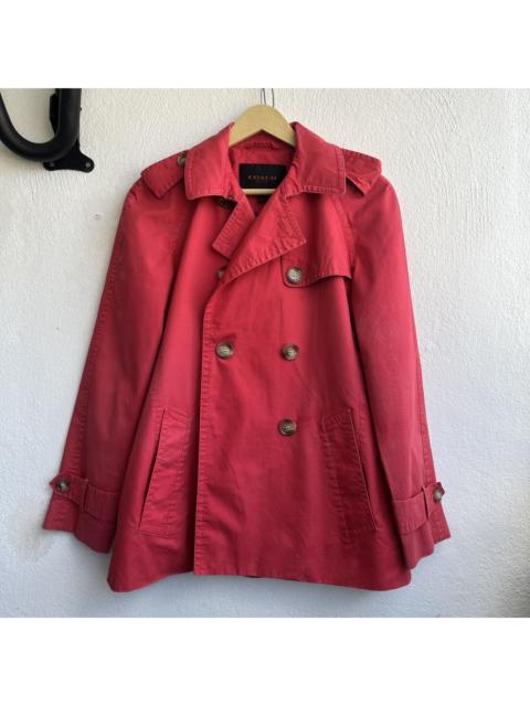 COACH COACH NEW YORK DOUBLE BREASTED EIGHT BUTTONS JACKET