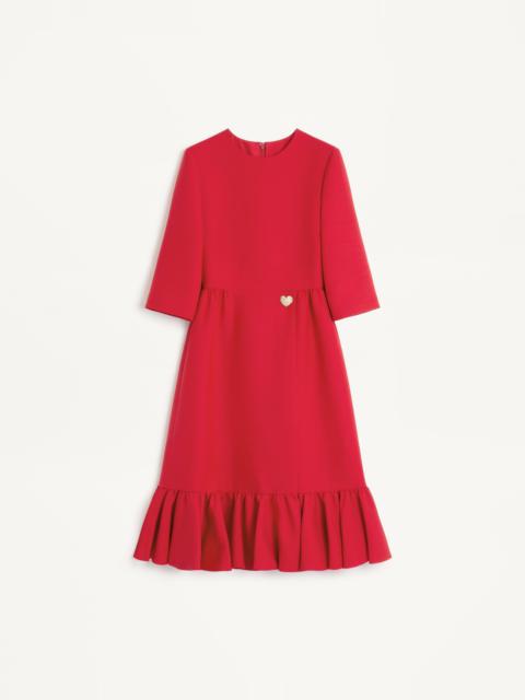 Valentino CREPE COUTURE MIDI DRESS