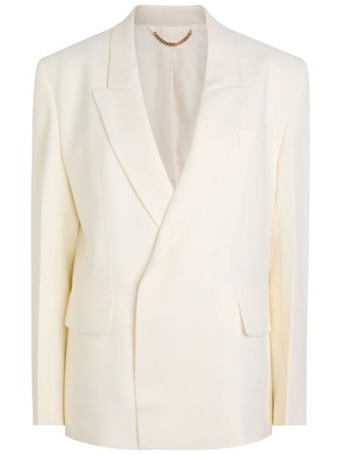 Victoria Beckham Victoria Beckham Double-breasted Twill Blazer