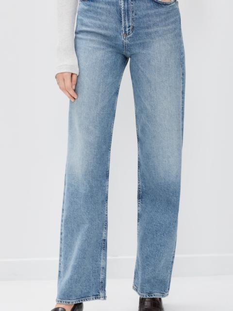 AGOLDE High Rise Wide Leg Ren Jeans
