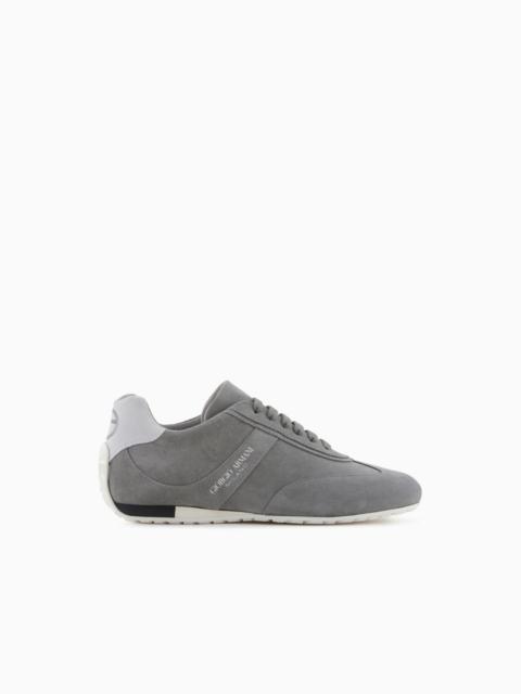 GIORGIO ARMANI Suede sneakers