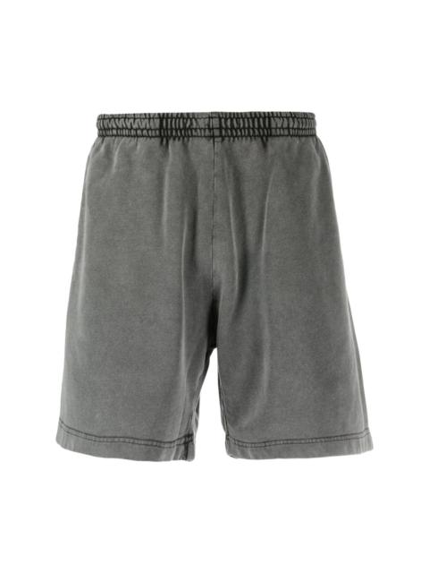 Acne Studios faded effect cotton shorts