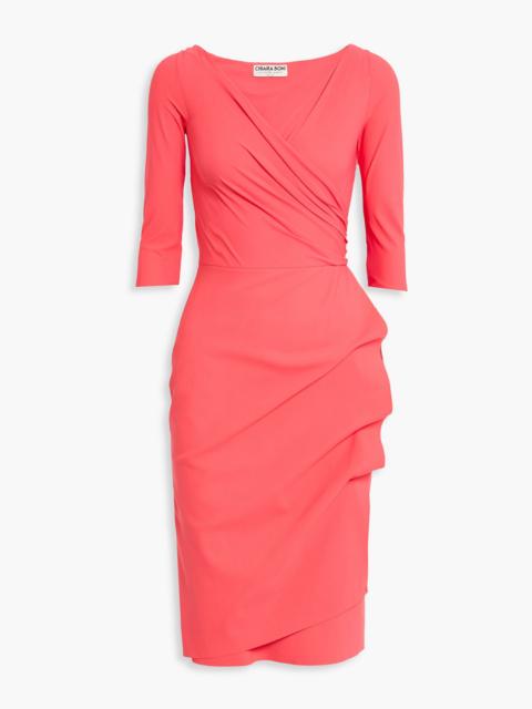 Other Designers Florien ruffled stretch-jersey dress