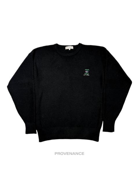 Other Designers Christian Dior Sports Crewneck Wool Sweatshirt - Black L