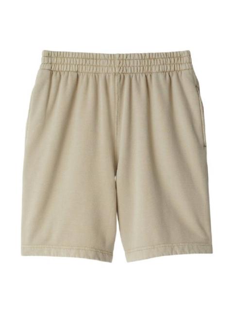 Burberry Burberry EKD Embroidered Cotton Blend Shorts
