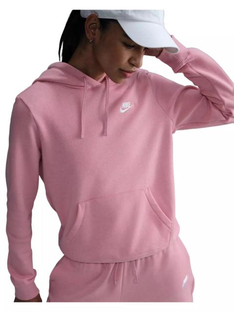 Nike Women's Sportswear Club Fleece Pullover Hoodie - Pink