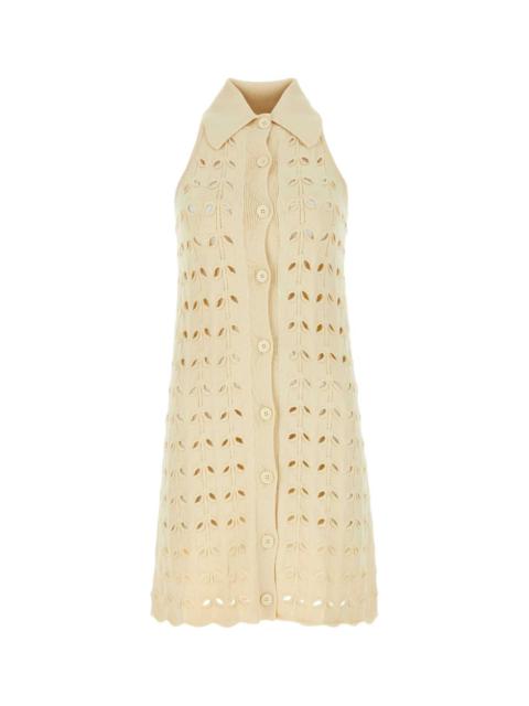 Sportmax Sportmax Women Cream Viscose Blend Rivolo Dress