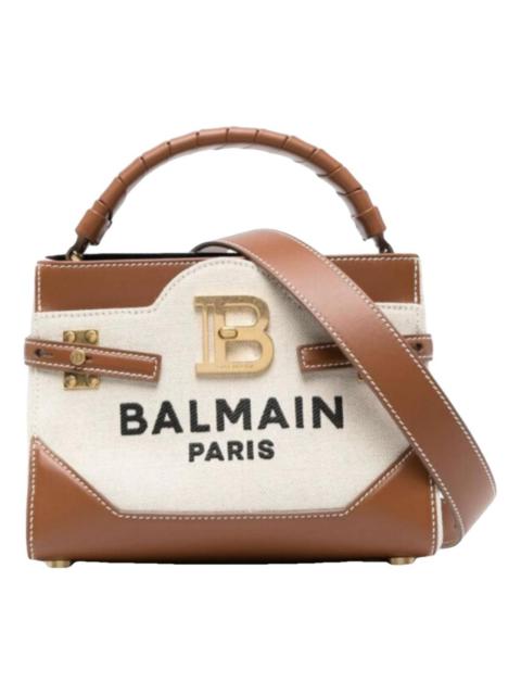 Balmain BBuzz leather satchel
