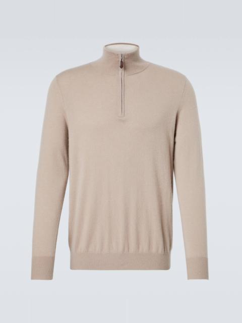 arch4 Mr Fenchurch cashmere half-zip sweater
