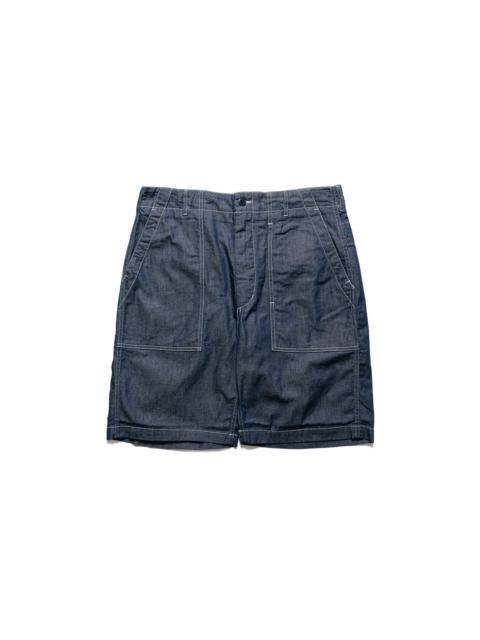 Engineered Garments Fatigue Short Indigo 8oz Cone Denim
