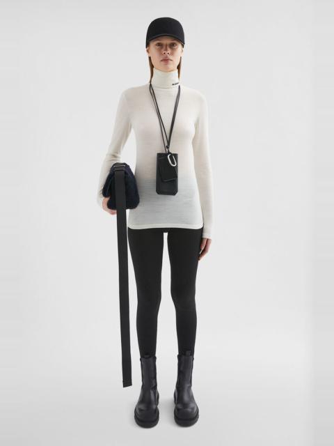 Jil Sander Lightweight Wool Blend Leggings