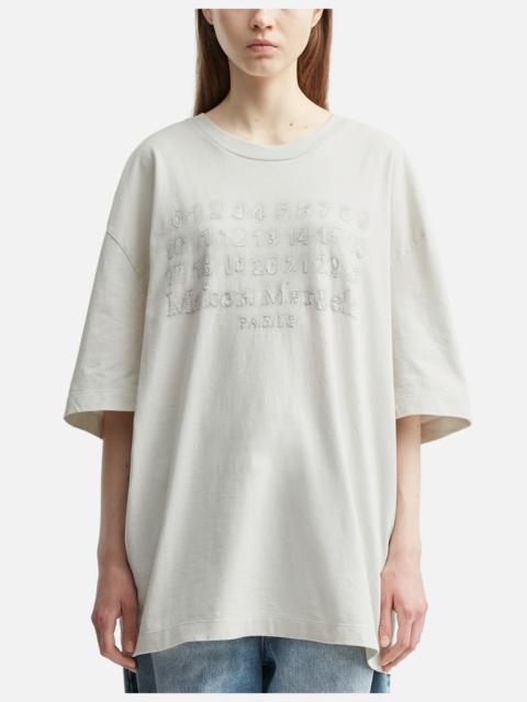 Maison Margiela EMBROIDERED LOGO T-SHIRT