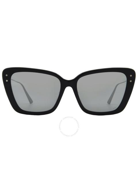 Dior Dior MISSDIOR B5F Smoke Mirror Cat Eye Ladies Sunglasses CD40106F 01C 56