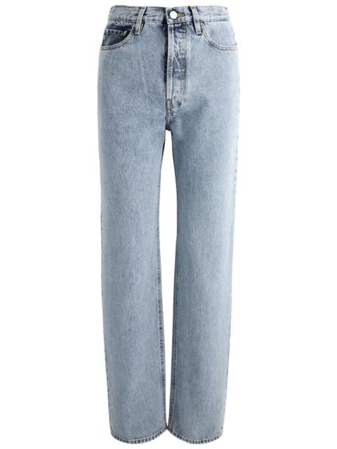 Straight-leg jeans